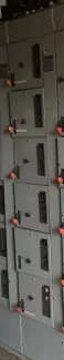 General Electric 600 Volt 8000 Line MCC Section