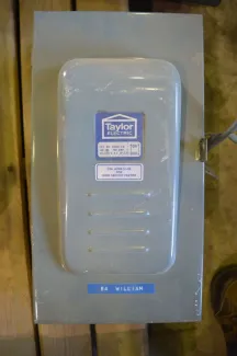 Taylor Electric 100 Amp Disconnect