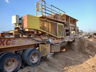 Excel 1500 Portable Impact Crushing Plant