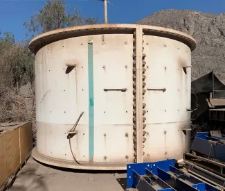 BML Minerals 15ft Dia. x 20ft Long Ball Mill