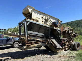 Telsmith 1021 Jaw Crusher and Screen Plant