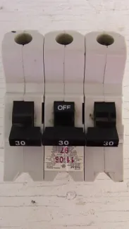 Federal Pioneer 3 Pole 30 Amp Bolt-on Breaker