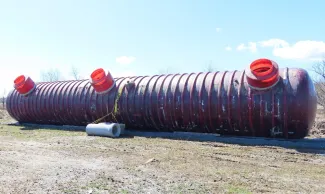 140,000L Xerxes Fiberglass Tank