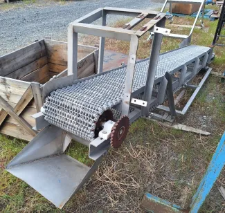 12in Wide x 116in Long Poly Mesh Conveyor