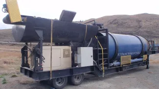 Model 100 Gold Machine Trommel Wash Plant