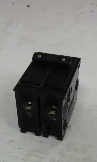 Cutler Hammer 2 Pole 15 Amp Push-in Breaker
