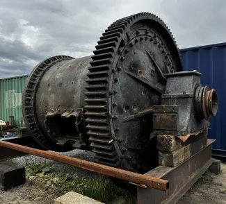 6ft Dia. x 6ft Long Traylor Ball Mill