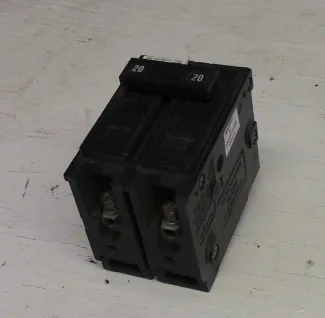 Cutler Hammer 2 Pole 20 Amp Bolt-on Breaker