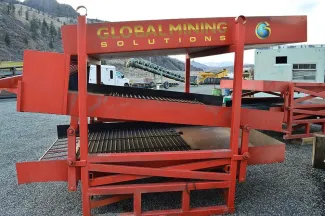 Global Mining Solutions GMS-200 3 Deck Gold Wash Plant