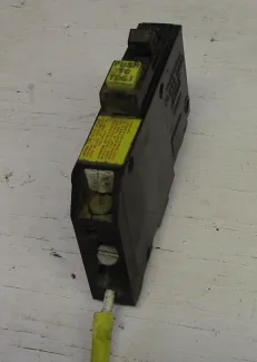 Square D 1 Pole 15 Amp GFCI Push-in Breaker