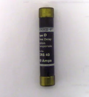 Fusible Gould Tipo D de 40 Amp