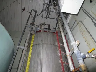 2000 Gallon SS Mixing Tank