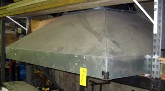 Galvanized Exhaust Hood