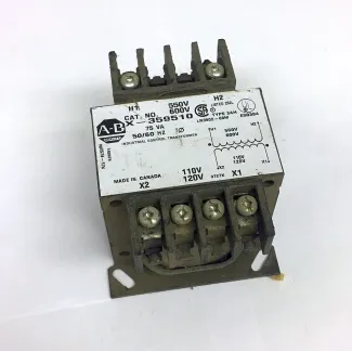 Allen Bradley 75 VA Single Phase 600/120 Volt Control Transformer