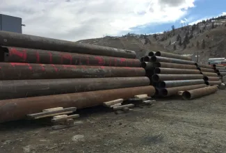 8 in Pipe Piling Cut Offs