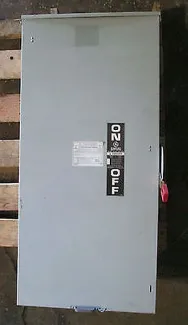 Disjoncteur à fusible General Electric de 600 A