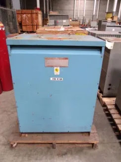 G.E. 118 kVA Transformer