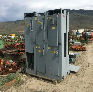 Allen Bradley 2100 Series 3 Section MCC Unit