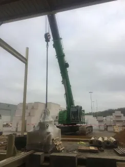 Sennebogen 673 R Telescopic Crane