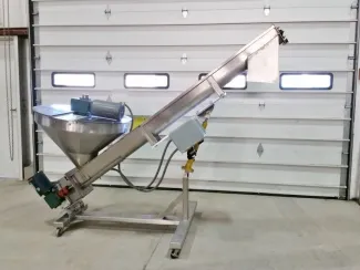 All-Fill Sanitary 6 in x 8 ft Screw Feeder