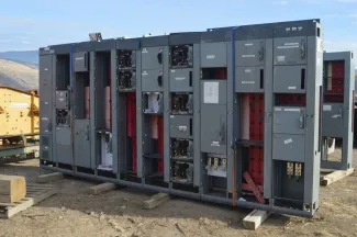 Allen Bradley 10 Bank Center Line 2100 Series MCC Panel