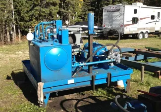 Groupe motopropulseur hydraulique de 75 ch