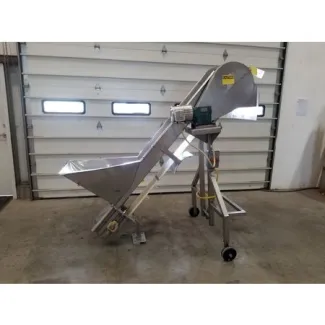 8in. x 6ft. GEM Stainless Steel Belt Conveyor
