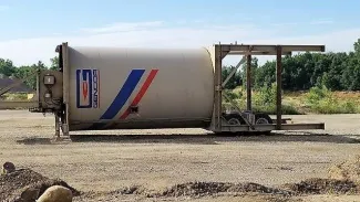 Portable Gencor 85T Silo