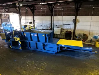 Harris HRB-8 Non Ferrous Two Ram Baler