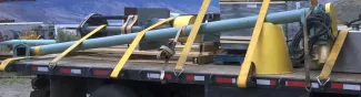 4" dia X 14' long Tubular Screw Auger Conveyor