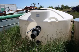 1250 Gallon Poly Water Tank