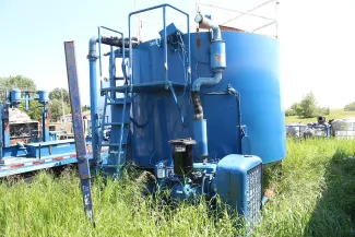 10 ft. Dia x 7 ft. high Concrete Mixer