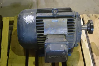 Leeson 3 HP Electric Motor