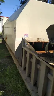 (3) 35 Yard Marathon Self-Contained Compactors