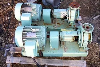 Used Taco Centrifugal Pump. 2 in. x 1-1/4 in. Model: FM 1208 - 7.4