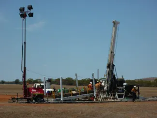 Used 2011 Boart Diamond Drill Package. Longyear LF90D. Track Mounted. PQ Head, 535 Bean Pump, and Much More.