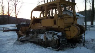 Used Cat Dozer. Model: D7F with Angle Blade, Winch, ROPS Canopy, Updated Transmission
