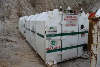 Paquete de Refugios de Rescate Minearc Systems