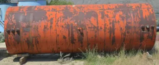 3,500 Gallon Steel Tank
