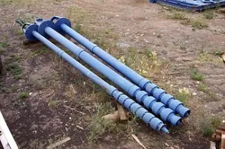 Gould 6 in., 4 stage turbine pumps