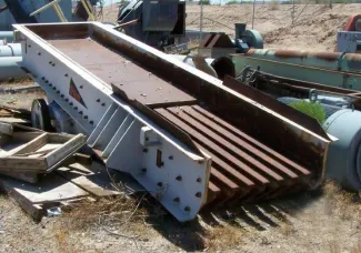 Used Triton Grizzly Feeder. 3 ft. x 14 ft. Model TF4016.