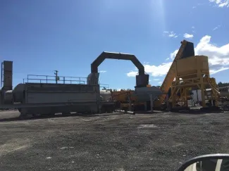 CMI 165 TPH Portable Drum Plant