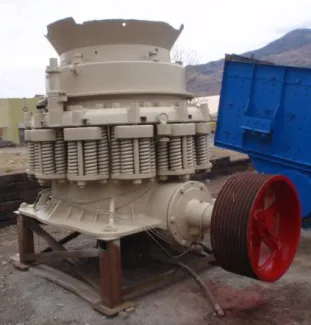 Used Symons Cone Crusher. 4.25 ft. Dia. 200 HP Electric Motor.