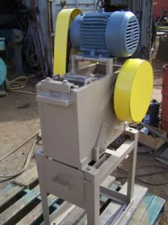 Used Assay & Lab Equipment. TM Rhino 5 x 7 Jaw Crusher.