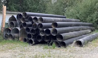 Tubería Poly HDPE Sclairpipe de 18in