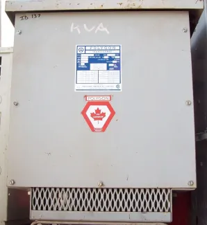 7.5 KVA 480 - 120/240 Volt Single Phase Transformer