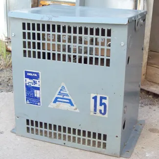 15 KVA 600/120-240 Volt Delta Transformer for Sale