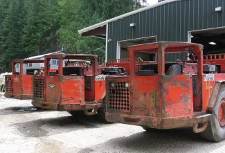 20 Ton Dux Underground Trucks for Sale