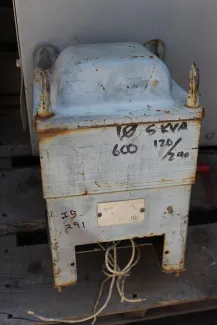 5 KVA 600 - 115/230 C.G.E. Electric Transformers for Sale