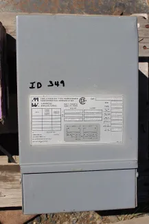 5 KVA 600 - 120/240 Volt Single Phase Hammond Transformer For Sale